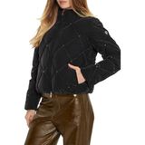 EA7 Regular Fit Gizli Kapüşonlu Dik Yaka Crop Şişme Mont Bayan MONT 6DTB14 TNDMZ 1200