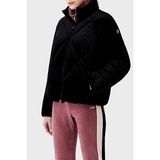 Ea7 Regular Fit Kadife Bomber Mont Bayan Mont 6RTB04 TN7VZ 1200 - Siyah