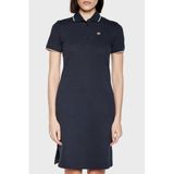 EA7 Streç Pamuklu Regular Fit Polo Yaka Mini Elbise Bayan ELBİSE 3DTA56 TJ9DZ 1555
