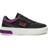 EA7 Unısex Günlük Kullanım Düz ve Kısa Topuklu Çok Renkli Sneaker X8X173 XK374-U024