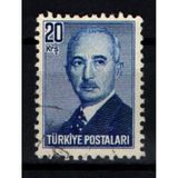 Eabi-1948 İnönü Posta Pulları 20 Kuruş (Tp0527) İsfila 1568
