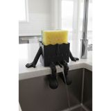 EAE Design Studio Hareketli Bacaklı Lavabo Üstü Sünger Tutucu - 000-Siyah