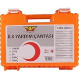 Eagle İlk Yardım Çantası 32x28x13 cm Sargı Bezi ve Medikal Malzemelerle Darbelere Dayanıklı