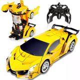 Eagle Stone Uzaktan Kumandalı Araba, Çocuklar Için Robot Rc Arabaları Dönüştürün, 2.4Ghz 1:18 Ölçekli Deformasyon Robot Oyuncak Arabaları