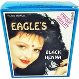 Eagle's Eagles Siyah Hint Kınası 6'lı Paket Amonyaksız Toz Formda Kadınlar İçin Uzun Süre Kalıcı Renk