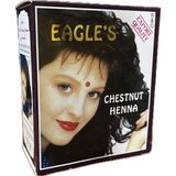 Eagle's Kestane Hint Kınası 6'lı Amonyaksız Toz Kahve Renkli Saçlar İçin Doğal Etki