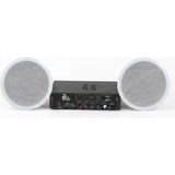 Eagletech Cafe ve Ofisler Için Hazır Ses Paketi: 2'li Tavan Hoparlör ve Bluetooth Amfi Seti