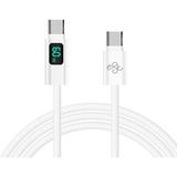 Eagleton S171-1 Lcd 60W Usb-C To Usb-C Led Göstergeli Hızlı Şarj Kablosu