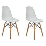 Eames Beyaz 2'li Sandalye