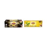 Earl Grey Bergamot Aromalı Demlik Poşet Çay 48'li Paket ve Lipton Yellow Label Demlik Poşet Çay - 0,5 gr