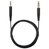 EARLA TEC Yedek Ses Kablosu Kablosu, Bose QuietComfort QC45 QC35II QC35 QC25 NC 700 Soundlink Soundtrue Kulaklıklar için Uzatma Kablosu Siyah