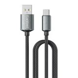 Earldom EC-200C 2M 3A USB to Type-C Siyah Hızlı Şarj Kablosu