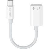 Earldom OT101 Type‑C to Lightning Adaptör – Tak‑Çalıştır, Yüksek Hızlı Veri & Şarj - Beyaz