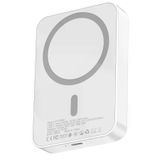 Earldom PD48 10.000 mAh 15W Beyaz Kablosuz Şarj ve 20W Type-C Çıkışlı PD Hızlı Şarj Powerbank