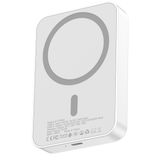 Earldom PD48 10000 mAh 15W Kablosuz Şarj ve 20W Type-C Çıkışlı PD Hızlı Şarj Powerbank, Beyaz 6973232086774