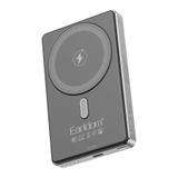 Earldom PD49 10.000 mAh 15W Kablosuz Şarj ve 20W Type-C Çıkışlı PD Hızlı Şarj Powerbank, Siyah 6973232086781