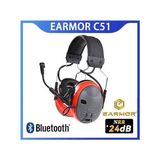 Earmor C51 Atış Kulaklığı - Kırmızı
