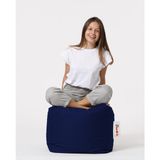 Earmut Kare Puf Outdoor Su Geçirmez 45 x 45 x 45 - Lacivert