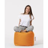 Earmut Kare Puf Outdoor Su Geçirmez 45 x 45 x 45 - Turuncu