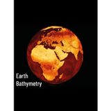Earth Bathymetry Işıklı Küre Lambası, 3D Kabartmalı Dünya Haritası | Okyanus Derinlik Haritası, Gece Lambası, 3D Kabartma Yüzey, Dekoratif Küre, Sıcak Işık Efekti