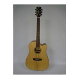 Earthgrand Bw Cfm Op Elektro Akustik Cutaway Gitar Çantalı, Masif Ladin Elektro Akustik Cutaway