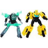 Earthspark Cyber-Combiner Bumblebee ve Mo Malto Robot Aksiyon Figürleri, 6 Yaş ve Üzeri Erkek ve Kız Çocukları Için Etkileşimli Oyuncaklar