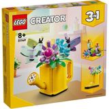 Easera Ticaret Mey Ithalat® 31149 ® Creator 3’ü1 Arada Sulama Kabında Çiçekler 420 Parça +8 Yaş - Çok Renkli