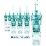 East Medikal Dr.pen Dermapen Iğnesi (10 Adet) A6S - M8 Cihazları ile Uyumlu Iğneler - 3D NANO