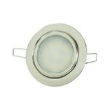Easterner Krom Gömme Spot 12 V Gün Işığı 9 Led Yaylı Krom