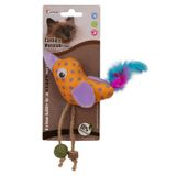 Eastland 12 cm Matatabi ve Catnipli Peluş Kuş Kedi Oyuncağı