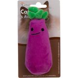 Eastland 13 cm Catnipli Hışırtılı Peluş Patlıcan Kedi Oyuncağı