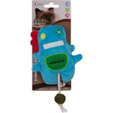 Eastland 18 cm Catnipli Peluş Mavi Canavar Kedi Oyuncağı