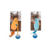 Eastland 28 cm Tüylü Zilli Peluş Fare Kedi Oyuncağı