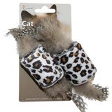 Eastland 2'li 4 cm Tüylü Leopar Peluş Oyuncak