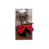 Eastland Catnipli Peluş Dijital Sesli Uğur Böceği Kedi Oyuncağı