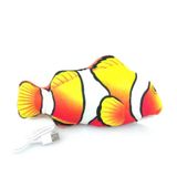 Eastland Hareketli Peluş Palyaço Catnipli Kedi Oyuncağı 30 Cm - (usb Kablolu)