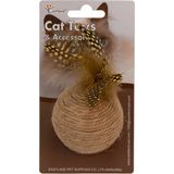 Eastland Hasır Tüylü Çıngıraklı Top-Çap 6cm 11 - Renkli