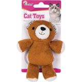 Eastland Kedi Otlu Peluş Ayıcık 12 cm Kedi Oyuncağı