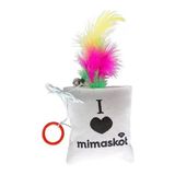 Eastland Parmağa Takılan Tüylü Peluş Kedi Oyuncağı 8x9 cm - Renkli