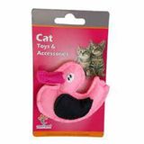 Eastland Pembe 8.5 cm Kedi Otlu Peluş Ördek Kedi Oyuncağı