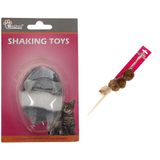 Eastland Titreyen Peluş Fare 8 Cm & Eastland 555149 Kedi Oltası, Kedi Otlu Oyuncak, 40 Cm