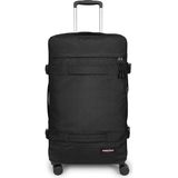 Eastpak Orta Boy Transit'r 4 M 8 Tekerlekli Çekçekli Valiz Black - 0019