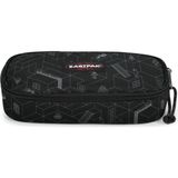 EastPak Oval Single Blocks Black Kalem Kutusu