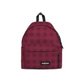 EASTPAK Padded Pak'r Klasik Sırt Çantası, Ekose Koleksiyon, 24L, Ekoseli Bordo