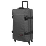 Eastpak Trans4 M Black Gri Denim Tekerlekli Valiz