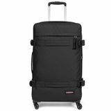 Eastpak Transit'R Siyah Büyük Boy 4 Tekerlekli Valiz