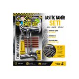 Easy Aid Lastik Tamir Seti Tubeless Mantar Fitil Tamir Kiti Motosiklet Otomobil Scooter Bisiklet