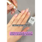 Easy Beauty 100 Adet Jel Tips LARGE Beden Kısa Küt Protez Takma Tırnak Seti