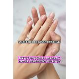 Easy Beauty 100 Adet Jel Tips SMALL Beden Kısa Yuvarlak Protez Takma Tırnak Seti
