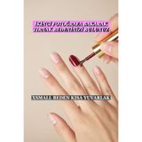 Easy Beauty 100 Adet Jel Tips XSMALL Beden Kısa Yuvarlak Protez Takma Tırnak Seti
